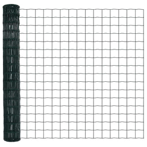 Eurozaun Grün 1,6 x 10m PVC-beschichtet