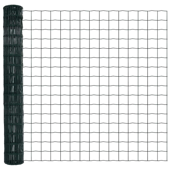Eurozaun Grün 1,6 x 10m PVC-beschichtet