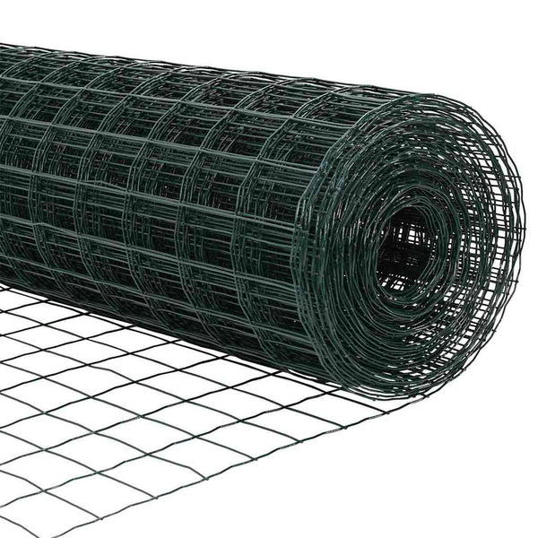 Eurozaun Grün 1x25m PVC-beschichtet