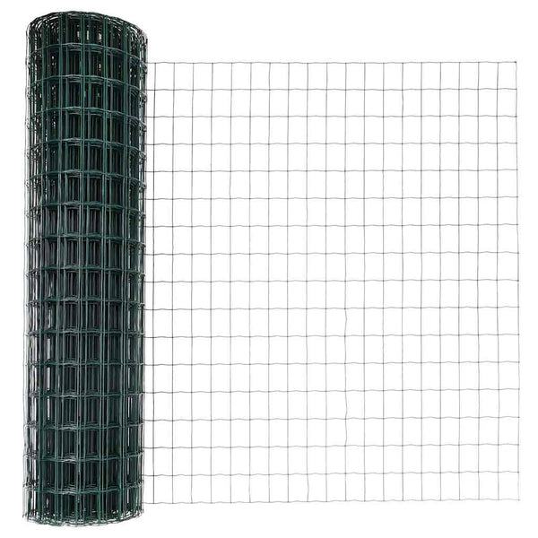 Eurozaun Grün 1x25m PVC-beschichtet