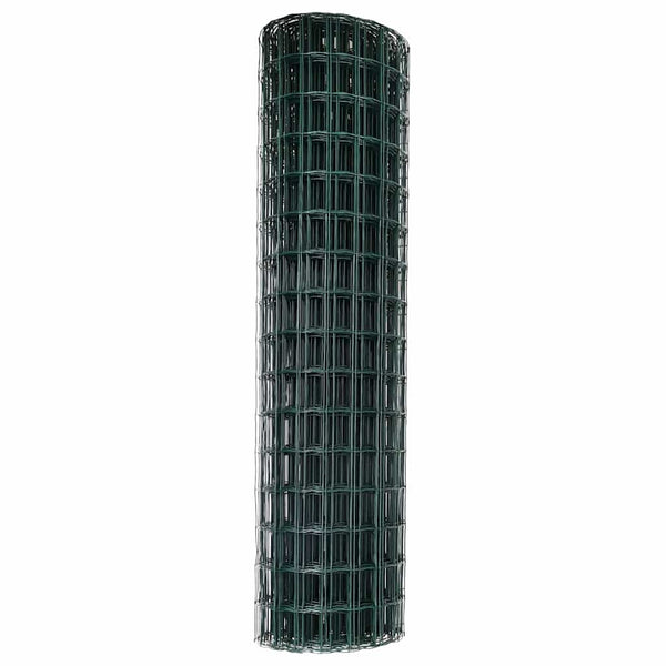 Eurozaun Grün 1x25m PVC-beschichtet