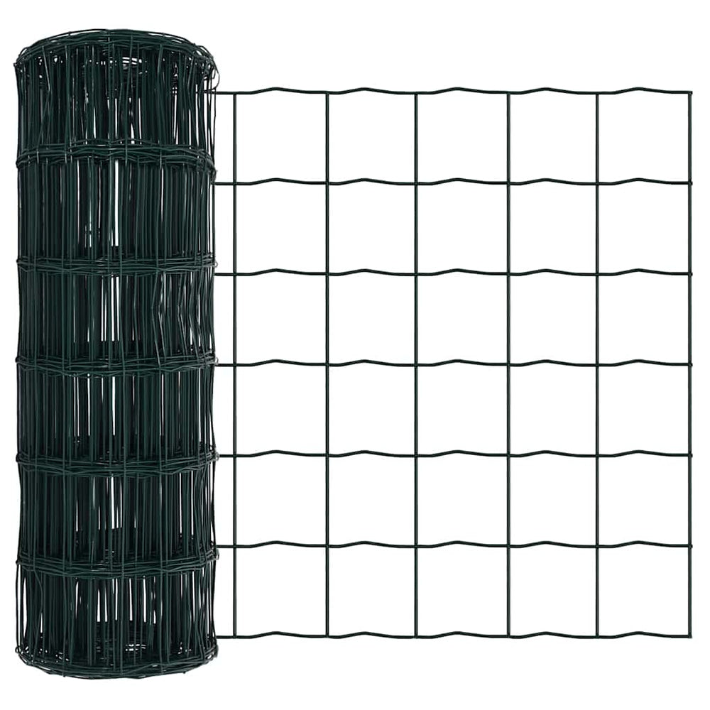 Eurozaun Grün 0,6x25m PVC-beschichtet