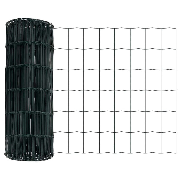Eurozaun Grün 0,6x50m PVC-beschichtet