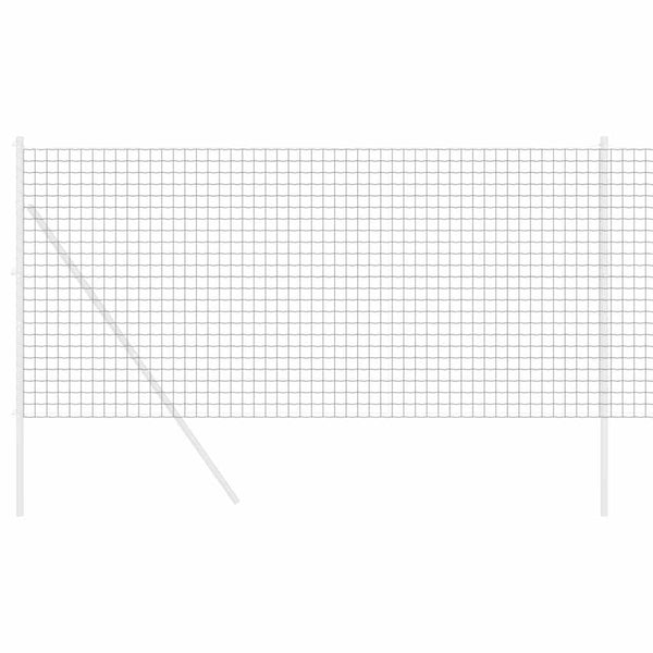Eurozaun Grau, PVC-beschichtet, 1 x 10 m