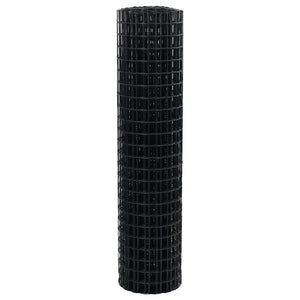 Eurozaun Grau, PVC-beschichtet, 1,2 x 10 m