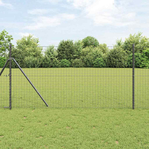 Eurozaun Grau 1,4 x 10 m
