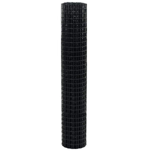 Eurozaun Grau 1,5x10m PVC-beschichtet