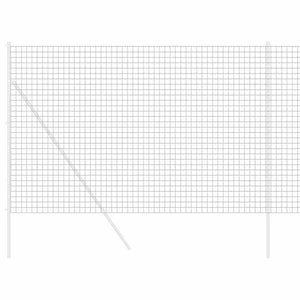 Eurozaun Grau 1,5x10m PVC-beschichtet