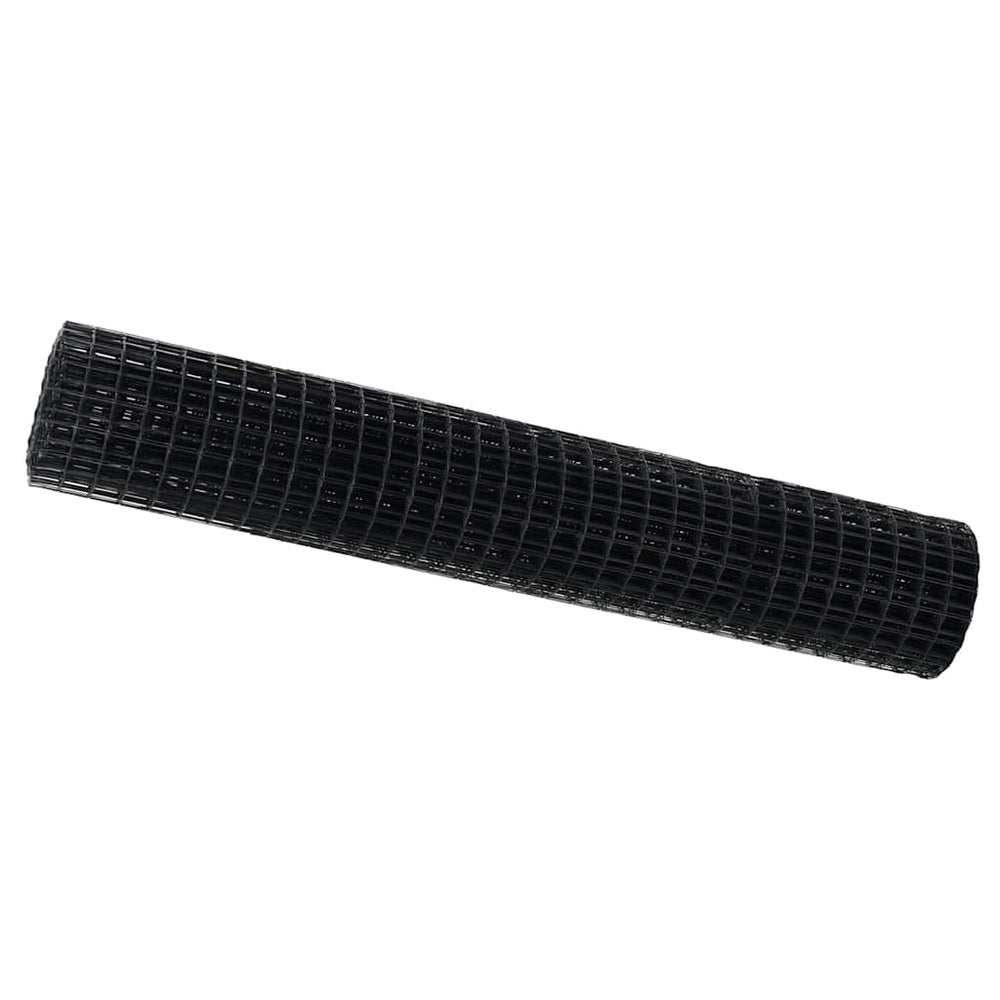 Eurozaun Grau 1,6x10 m PVC-beschichtet