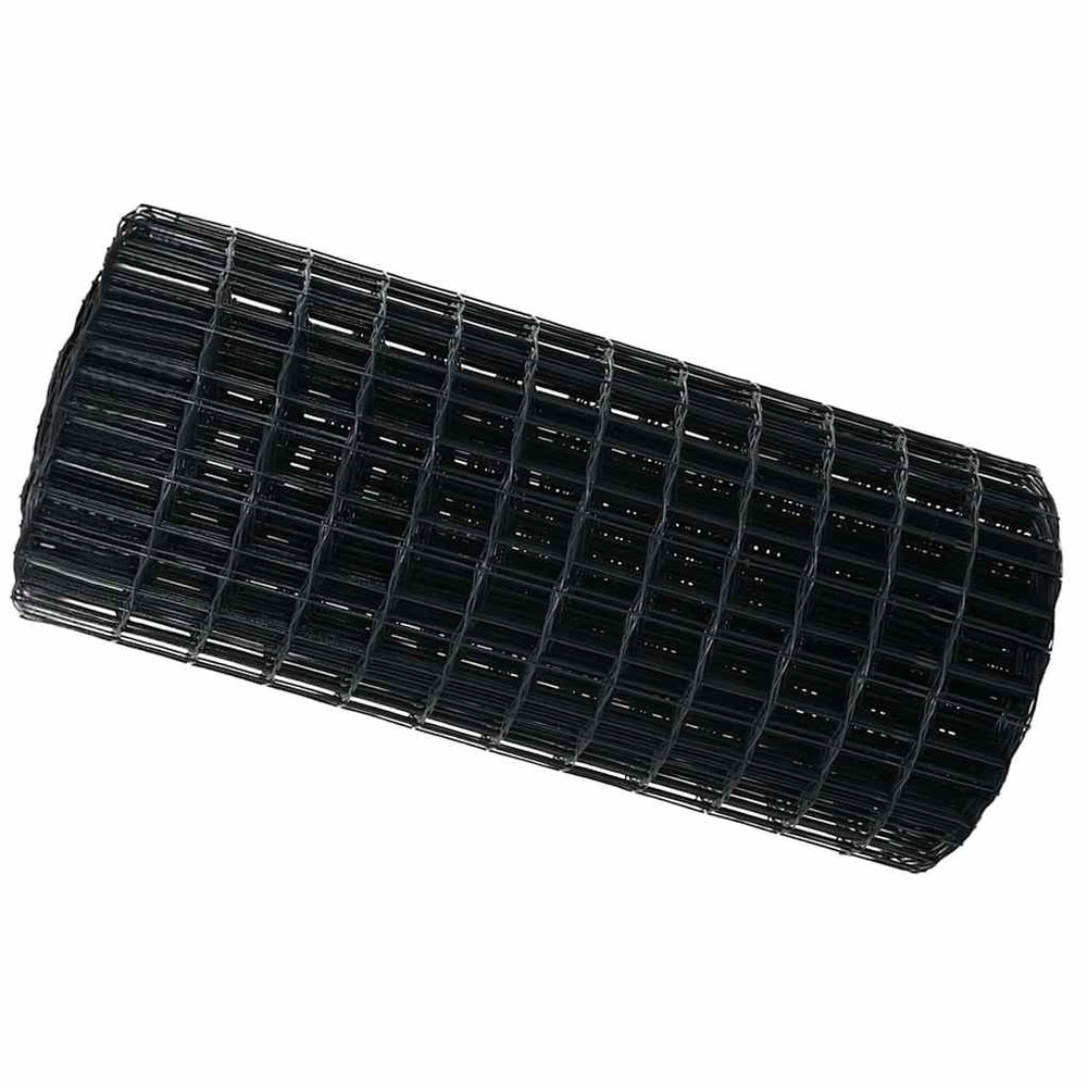 Grauer Eurozaun, PVC-beschichtet, 0,4 x 25 m