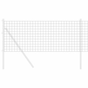 Eurozaun Grau PVC-beschichtet 0,4 x 50 m