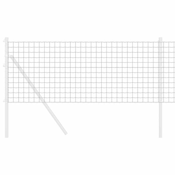 Eurozaun Grau PVC-beschichtet 0,4 x 50 m