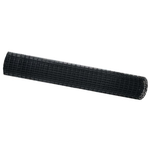 Eurozaun Schwarz 1,6x10m PVC-beschichtet