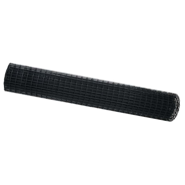 Eurozaun Schwarz 1,6x10m PVC-beschichtet