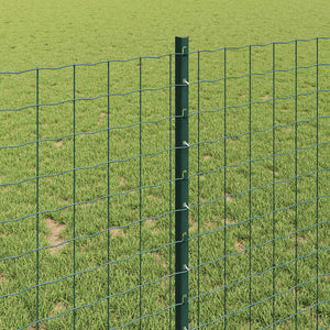 Zaunpfosten Grün Stahl 140 cm, 22 Stk.