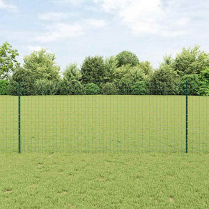 Zaunpfosten Grün Stahl 140cm - 44er Set