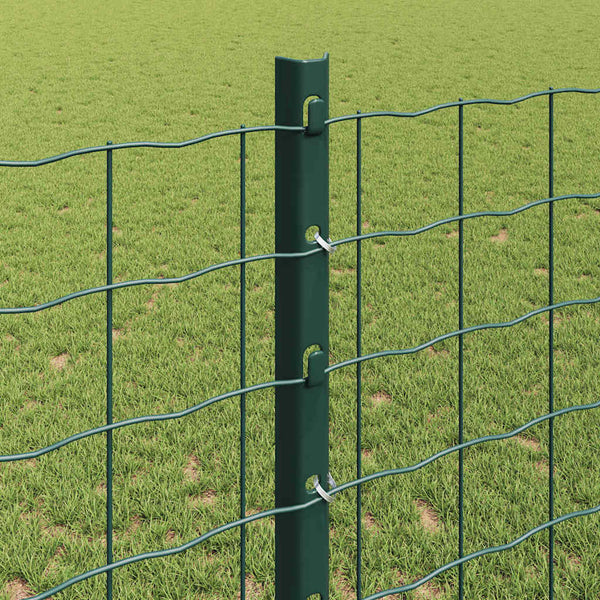Zaunpfosten Grün 160cm, 44er Set