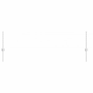 Zaunpfosten Silber 80 cm, 22 Stk.