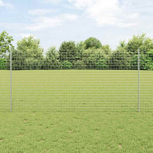 Zaunpfosten Silber 160 cm, 44 Stk.