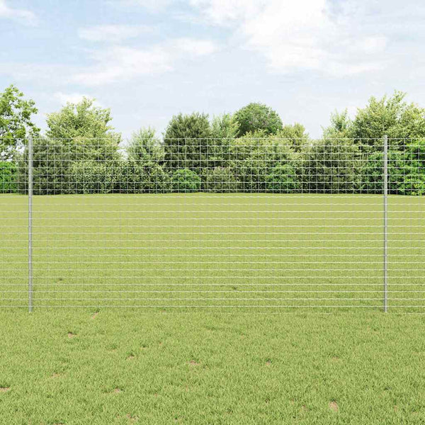 Zaunpfosten Silber 160 cm, 44 Stk.