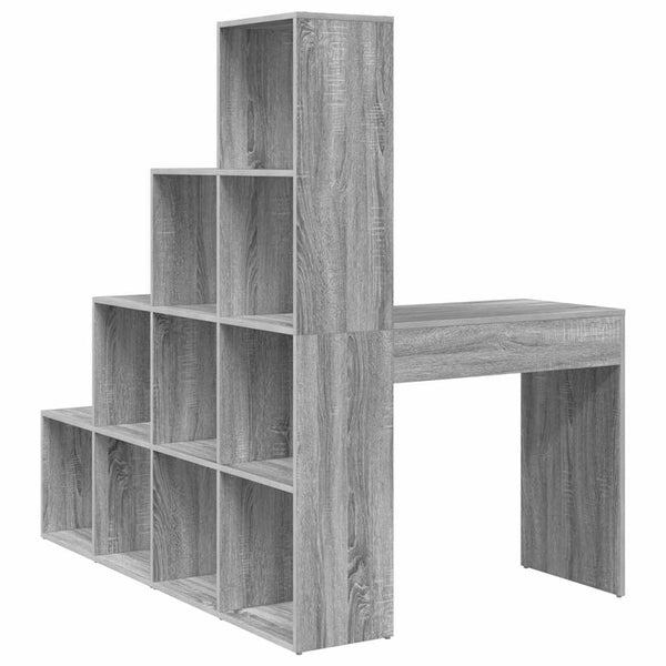 Eckschreibtisch Sonoma Grau 149,5x149,5 cm