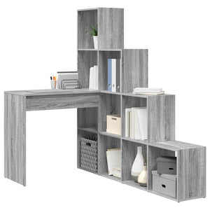 Eckschreibtisch Sonoma Grau 149,5x149,5 cm