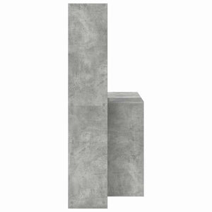 Schreibtisch Beton Grau 138,5 cm