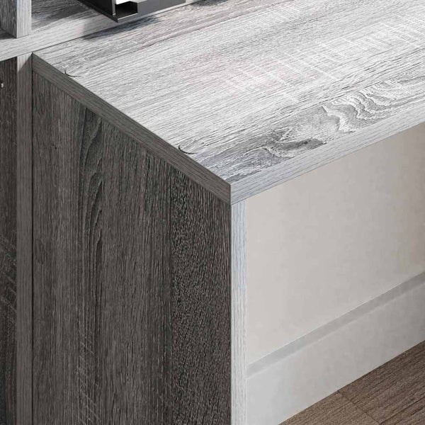 Schreibtisch Graues Sonoma 138,5 cm