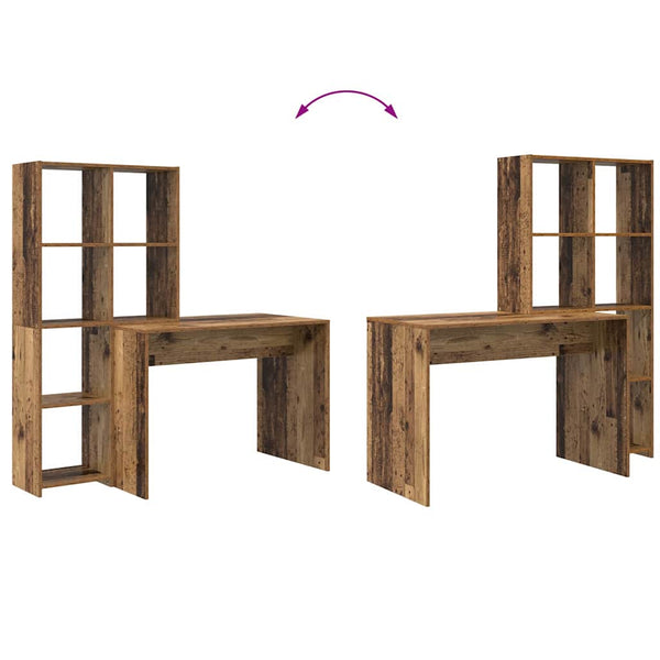 Schreibtisch Altholz 138,5 cm