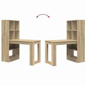 Schreibtisch Sonoma Eiche 122 cm