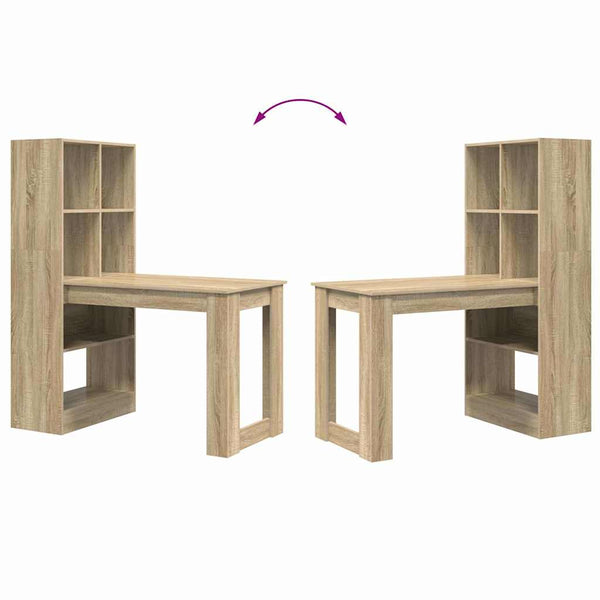 Schreibtisch Sonoma Eiche 122 cm