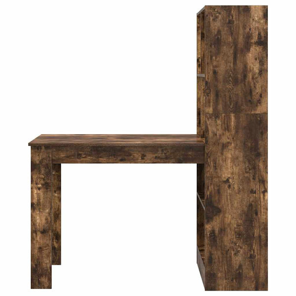 Schreibtisch Geräucherte Eiche 122 cm