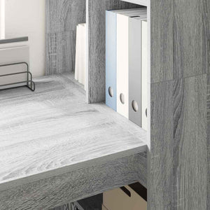 Schreibtisch Sonoma Grau 122x67x145cm