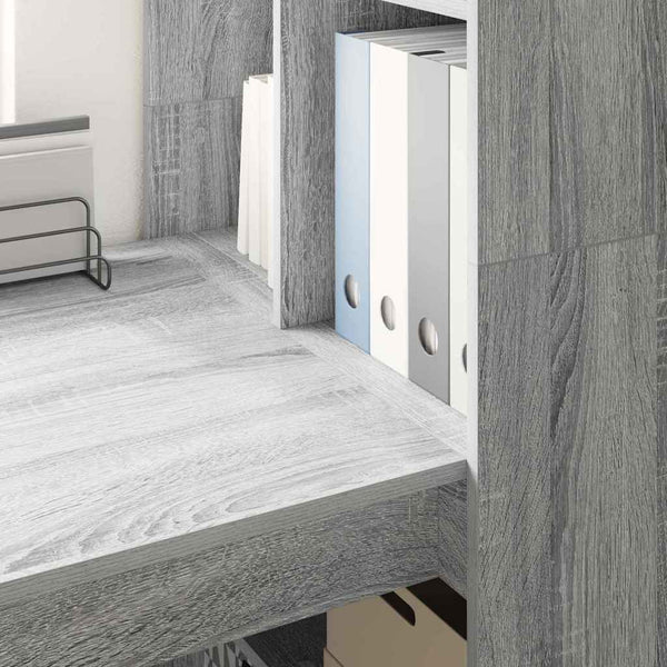Schreibtisch Sonoma Grau 122x67x145cm