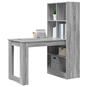 Schreibtisch Sonoma Grau 122x67x145cm