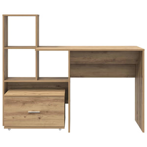 Schreibtisch Artisan Eiche mit Stauraum