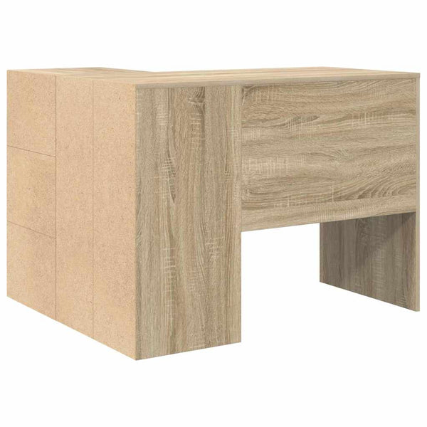 Eckschreibtisch Sonoma Eiche mit Schubladen