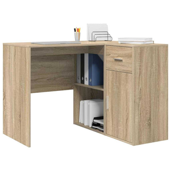 Eckschreibtisch Sonoma Eiche mit Schubladen