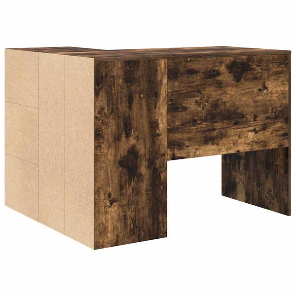 Eckschreibtisch Geräucherte Eiche 102x88 cm