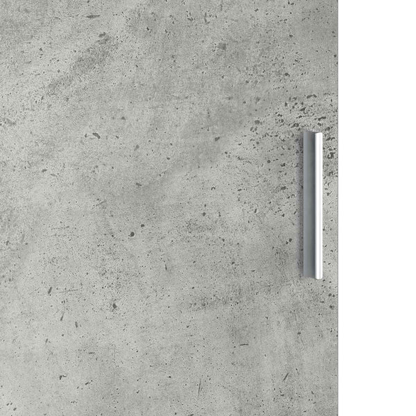 Schreibtisch 2er-Set Beton Grau