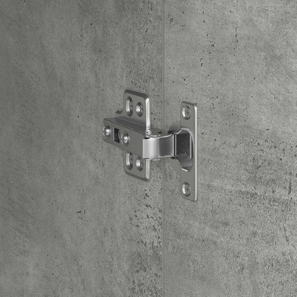 Schreibtisch 2er-Set Beton Grau