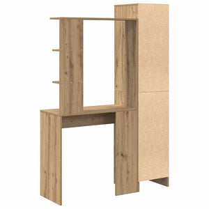 Schreibtisch 2er Set Artisan Eiche