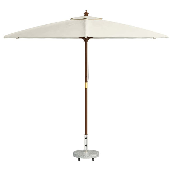 Sonnenschirmständer Grau Granit Rund 29,8kg