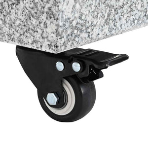 Sonnenschirmständer 30kg Granit Grau Quadratisch