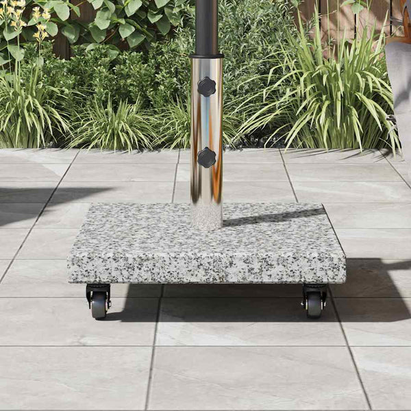 Sonnenschirmständer 30kg Granit Grau Quadratisch