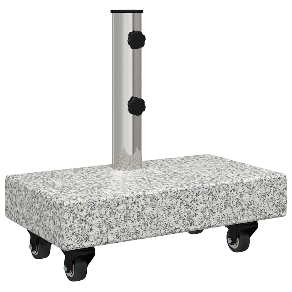 Granit Sonnenschirmständer Grau 45cm