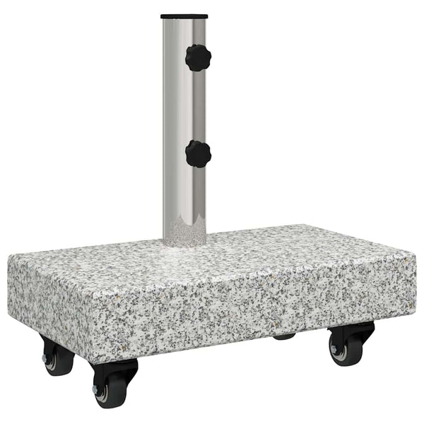 Granit Sonnenschirmständer Grau 45cm