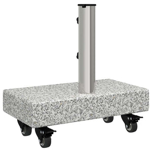 Granit Sonnenschirmständer Grau 45cm