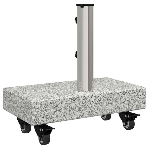 Granit Sonnenschirmständer Grau 45cm