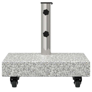 Granit Sonnenschirmständer Grau 45cm